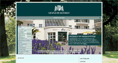 Desktop Screenshot of moritz-klinik.de